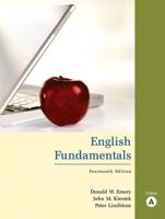 English Fundamentals, Form A (With MyWritingLab)