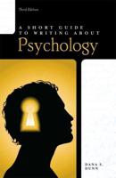 A Short Guide to Writing About Psychology