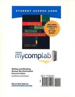 MyLab Composition With Pearson eText -- Standalone Access Card -- For Writing and Readings Across the Curriculum