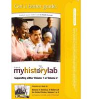 MyLab History With Pearson eText -- Standalone Access Card -- For Visions of America, 1-Semester