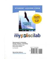 MyLab Political Science With Pearson eText -- Standalone Access Card -- For Government in America, Brief