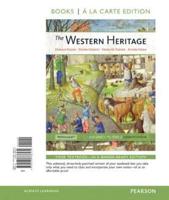 The Western Heritage, Volume 1, Books a La Carte Edition