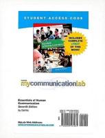 MyLab Communication With Pearson eText -- Standalone Access Card -- For Essentials of Human Communication