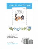 MyLab Logic Without Pearson eText -- Standalone Access Card -- For Introduction to Logic