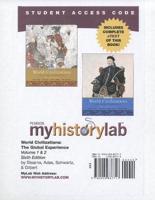 MyLab History With Pearson eText -- Standalone Access Card -- For World Civilizations, Volumes 1 or 2