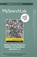 MyLab Search With Pearson eText -- Standalone Access Card -- forBasics of Social Research