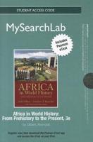 MyLab Search With Pearson eText -- Standalone Access Card -- For Africa in World History
