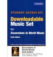 Excursions in World Music -- Downloadable Music Set -- Student Access Card