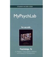 NEW MyLab Psychology Without Pearson eText -- Standalone Access Card -- For Psychology