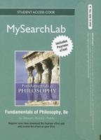 MyLab Search With Pearson eText -- Standalone Access Card -- For Fundamentals of Philosophy