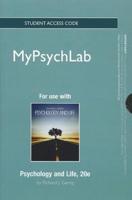 NEW MyLab Psychology Without Pearson eText -- Standalone Access Card -- For Psychology and Life