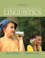 Concise Introduction to Linguistics, A Plus MySearchLab With eText -- Access Card Package