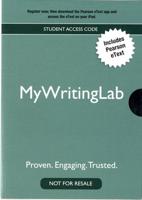 MyLab Writing With Pearson eText -- Valuepack Access Card