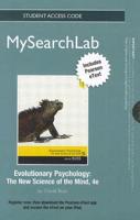 MyLab Search With Pearson eText -- Standalone Access Card -- For Evolutionary Psychology