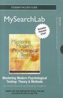 MyLab Search With Pearson eText -- Standalone Access Card -- For Mastering Modern Psychological Testing
