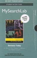 MyLab Search With Pearson eText -- Standalone Access Card -- For Deviance Today