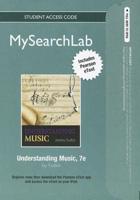 MySearchLab With Pearson eText -- Standalone Access Card -- For Understanding Music