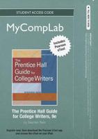 NEW MyLab Composition With Pearson eText -- Standalone Access Card -- For The Prentice Hall Guide for College Writers