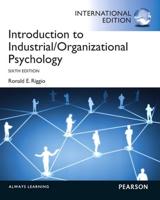 Introduction to Industrial/organizational Psychology