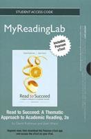 NEW MyLab Reading With Pearson eText -- Standalone Access Card -- For Read to Succeed