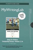 NEW MyLab Writing With Pearson eText -- Standalone Access Card -- For Steps for Writers II