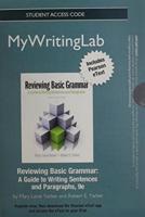 NEW MyLab Writing With Pearson eText -- Standalone Access Card -- For Reviewing Basic Grammar