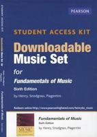 Download Music Access Card for Fundamentals of Music