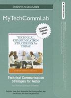 NEW MyLab Tech Comm With Pearson eText -- Standalone Access Card -- For Technical Communication Strategies for Today