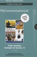 NEW MyLab Communication With Pearson eText --Standalone Access Card-- For Public Speaking