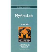 NEW MyLab Arts Without Pearson eText -- Standalone Access Card -- For Art History, Volume 1