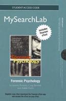 MyLab Search With Pearson eText -- Standalone Access Card -- For Forensic Psychology