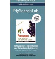 MyLab Search With Pearson eText -- Standalone Access Card -- For Persuasion