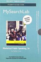 MyLab Search With Pearson eText --Standalone Access Card-- For Rhetorical Public Speaking