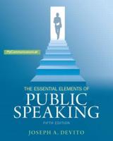 Instructor's Review Copy for the Essentials Elements of Public Speaking