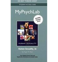 NEW MyLab Psychology With Pearson eText -- Standalone Access Card -- For Human Sexuality
