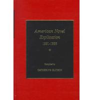 American Novel Explication, 1991-1995