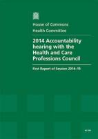 2014 Accountability Hearing With the Health and Care Professionals Council