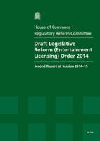 Draft Legislative Reform (Entertainment Licensing) Order 2014