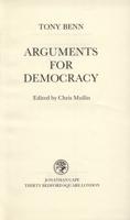 Arguments for Democracy