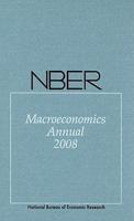 NBER Macroeconomics Annual 2008.. Volume 23