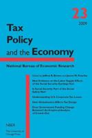 Tax Policy and the Economy. Volume 23
