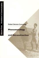 Phenomenology and Deconstruction