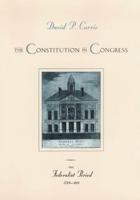 The Constitution in Congress: The Federalist Period, 1789-1801. Volume 1