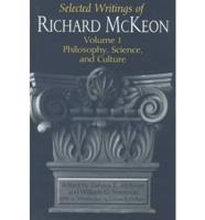 Selected Writings of Richard McKeon