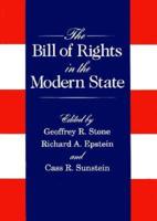 The Bill of Rights in the Modern State