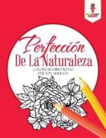 Perfección De La Naturaleza: Colorear Libro Rosas Edición Adultos