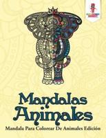 Mandalas Animales: Mandala Para Colorear De Animales Edición