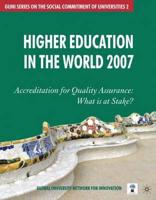 Higher Education in the World 2007