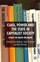 Class, Power and the State in Capitalist Society