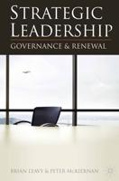 Strategic Leadership : Governance and Renewal